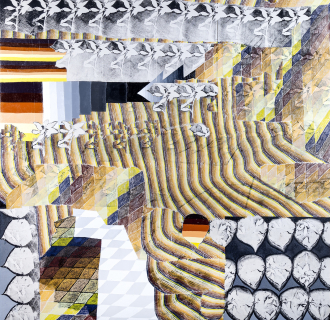 An abstract artwork by Will Hutnick