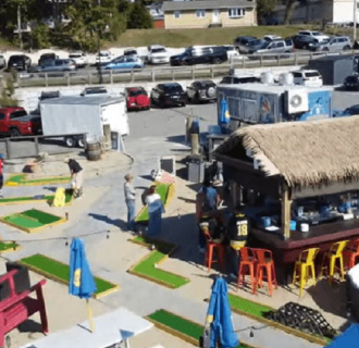 Tee up for the Mini Golf Classic at the Beach!