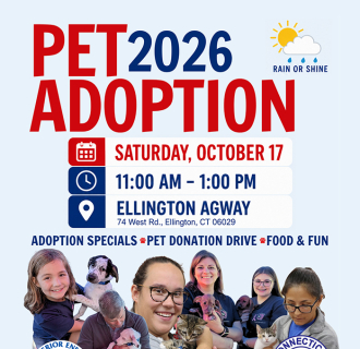 CT Humane Society & Superior Energy to Host the 2026 Annual Pet Adoption Event