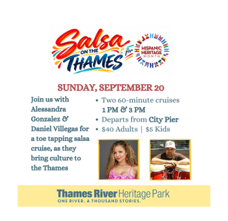 A duo brings toe-tapping salsa to the Thames River