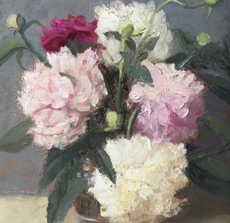 Peony Family by Judith Pond Kudlow