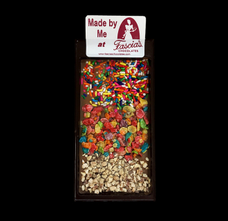 Milk Chocolate Bar that can be made by you at Fascia's