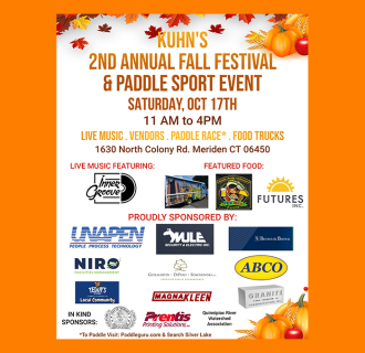 Kuhn's 2nd Annual Fall Festival and Paddlesport Race 