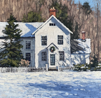  Jim Laurion, Milton Entranceway, oil