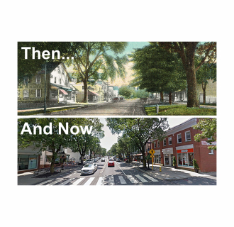 Ridgefield Then and Now 