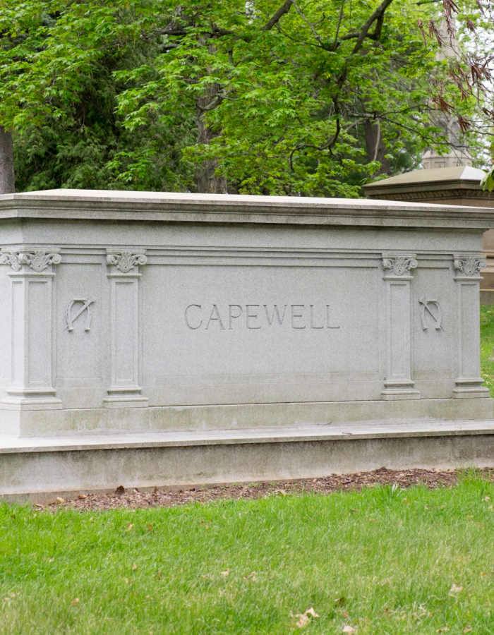 Capewell Monument, Cedar Hill Cemetery, Hartford 