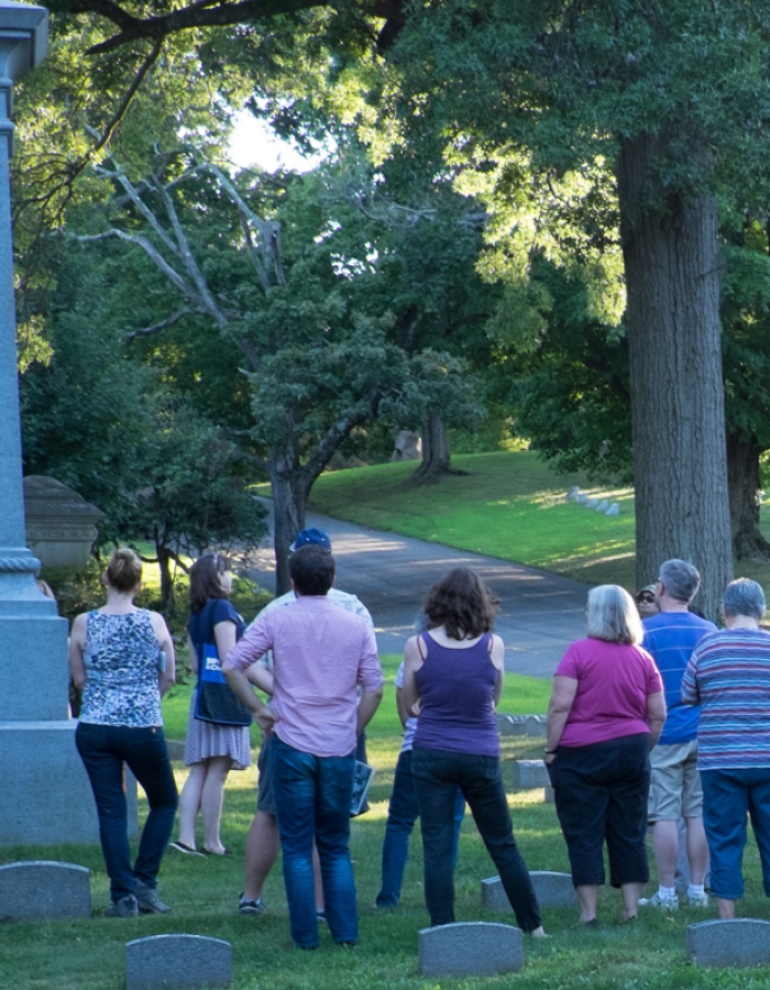 Sunset Notables Tour, Cedar Hill Cemetery, Hartford 