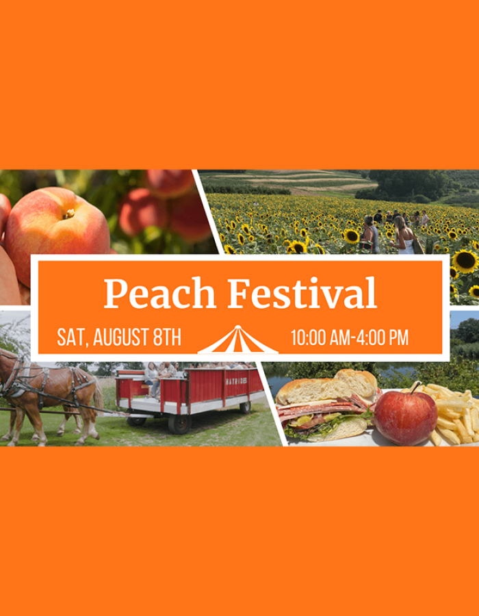 Peach Festival, Lyman Orchards, August 8, 2026