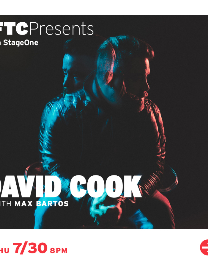 David Cook W/ Max Bartos
