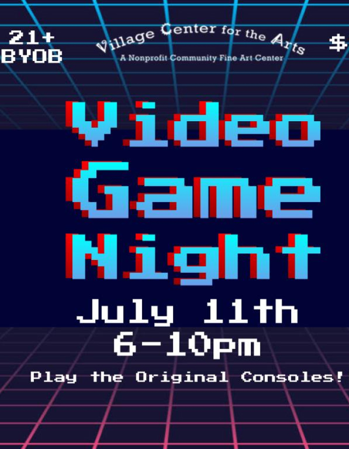 Adult Video Game Night at Village Center for the Arts