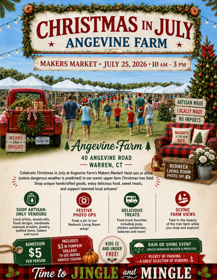 Christmas in July Flyer