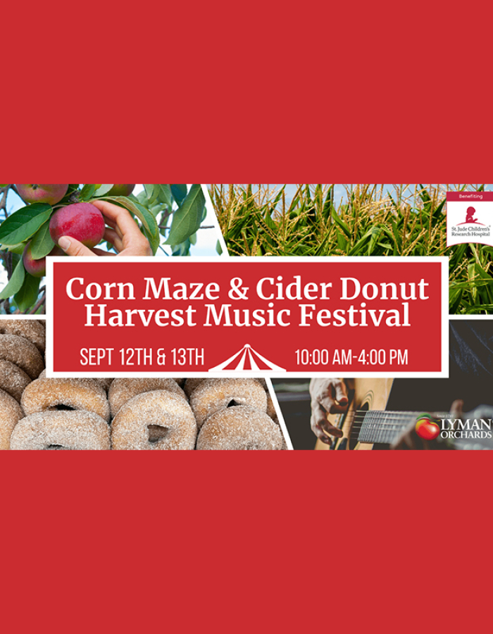 Corn Maz & Cider Donut Harvest Music Festival - Sept. 12-13