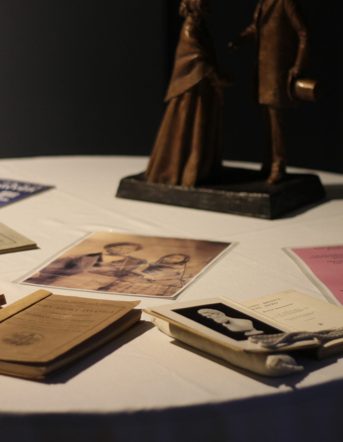 An assortment of collections items