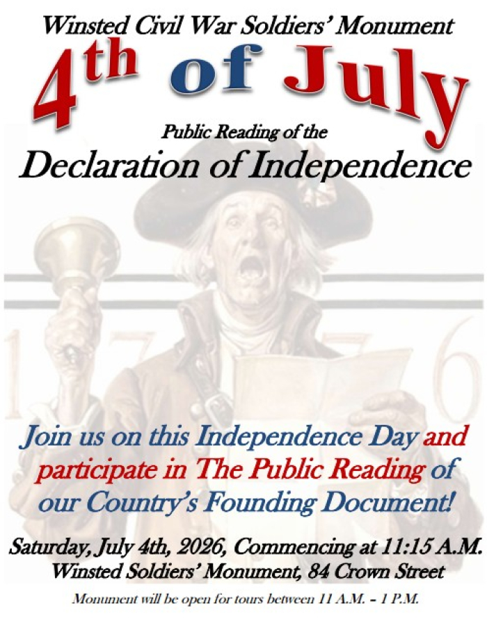 Winsted Soldiers' Monument 4th of July 2026