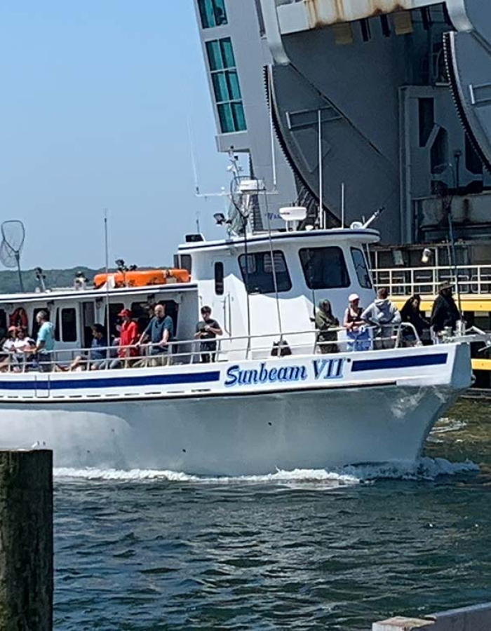 Sunbeam VI charter fishing boat in Niantic, Connecticut.