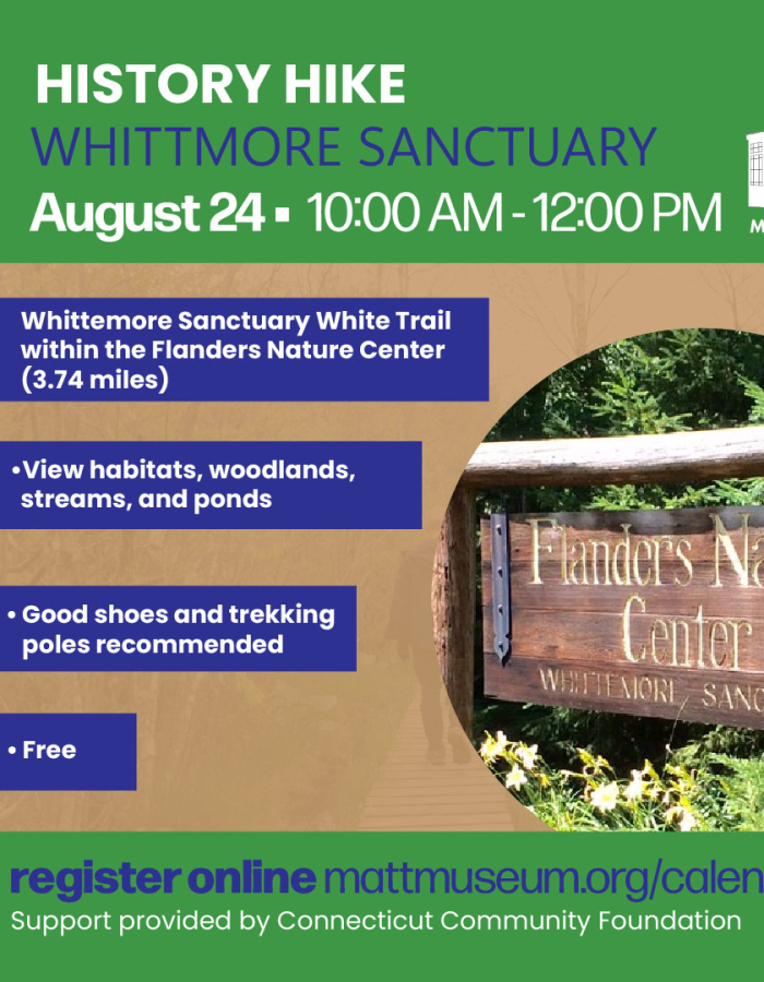 History Hike Whittemore Sanctuary 