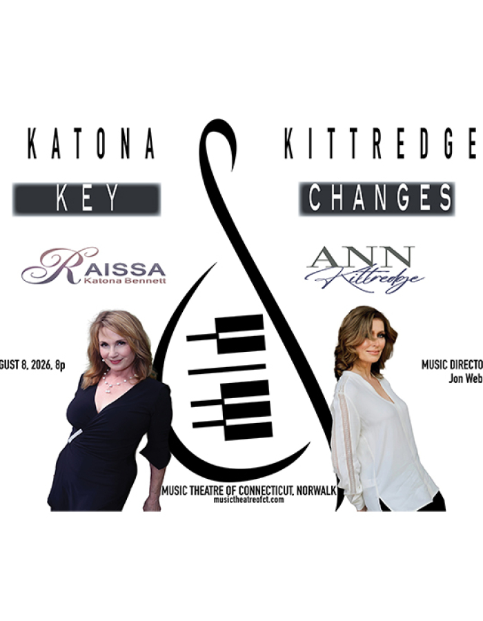 Katona & Kittredge: Key Change on August 8, 2026 at Music Theatre of CT