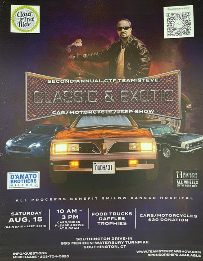 2nd Annual CTF Team Steve Classic Car/Motorcycle/Jeep Show - Aug. 15