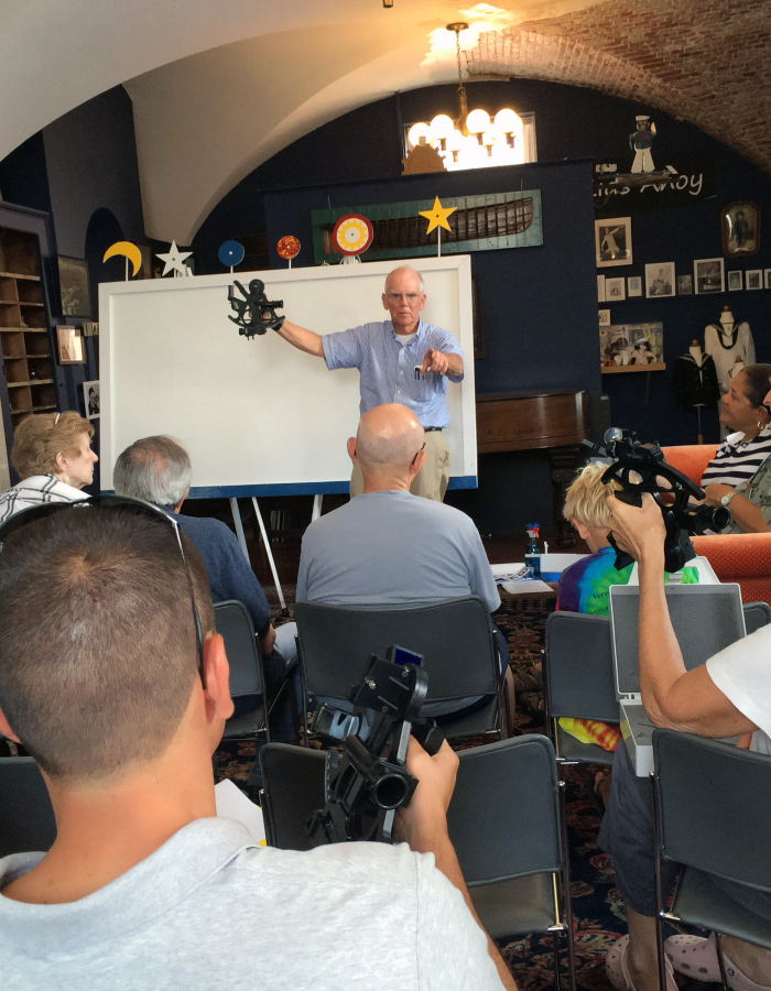 JIBBOOM CLUB - celestial navigation at the Custom House