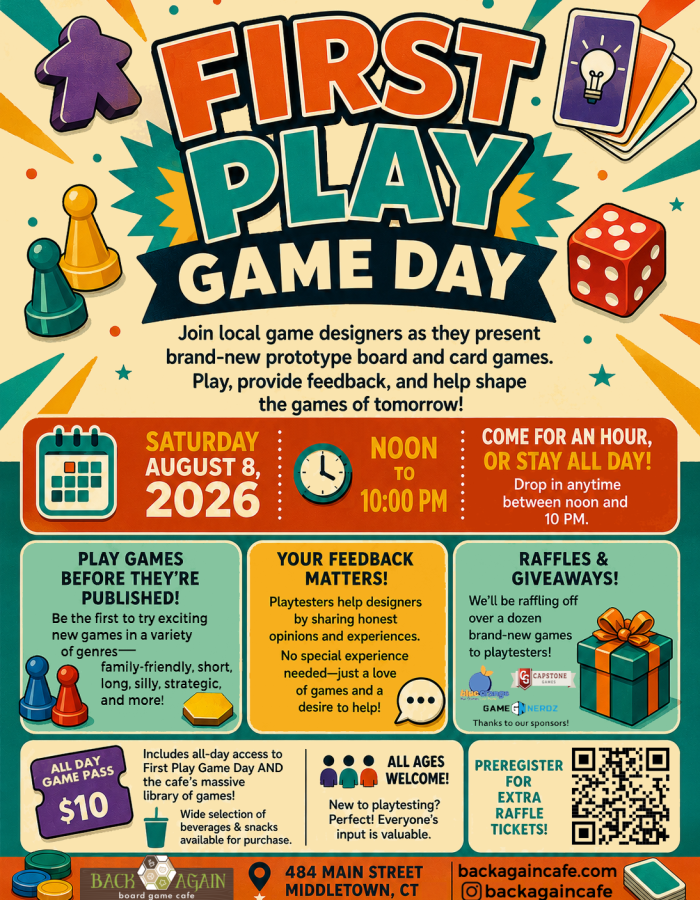 First Play Game Day (see text in post)