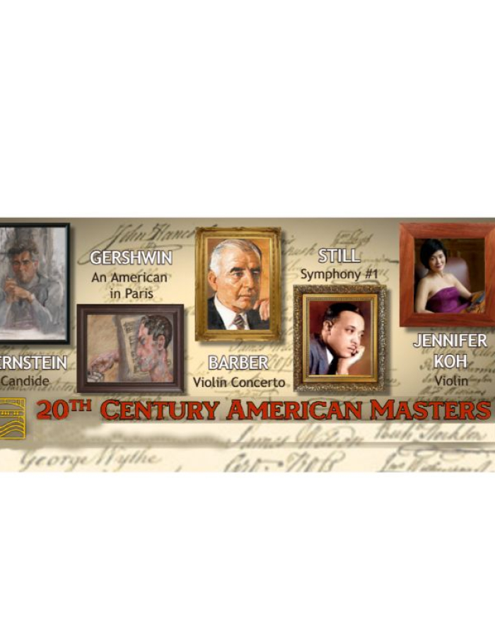 A photo of 5 different popular classical music artists and their most popular pieces 