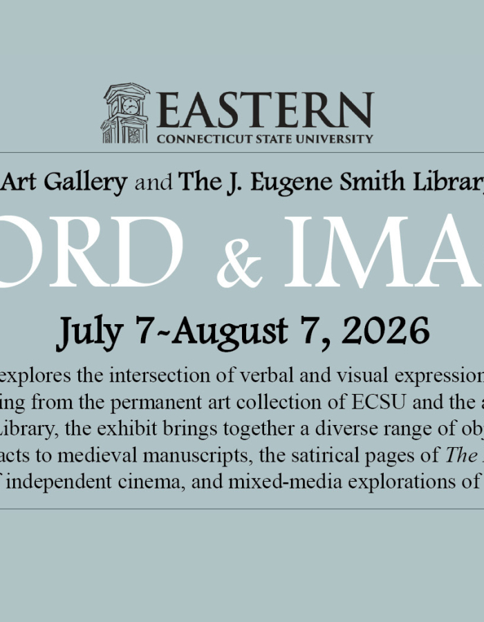 Word & Image July 7 through August 7 Twenty Twenty Six