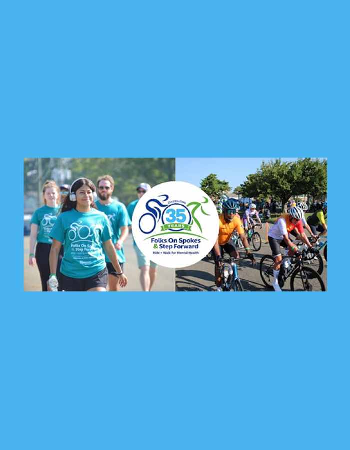 35th Annual Folks on Spokes & Step Forward Ride + Walk for Mental Health 