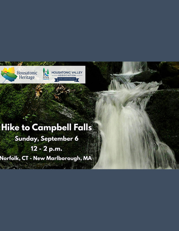 HVA Hike to Campbell Falls on September 6, 2026