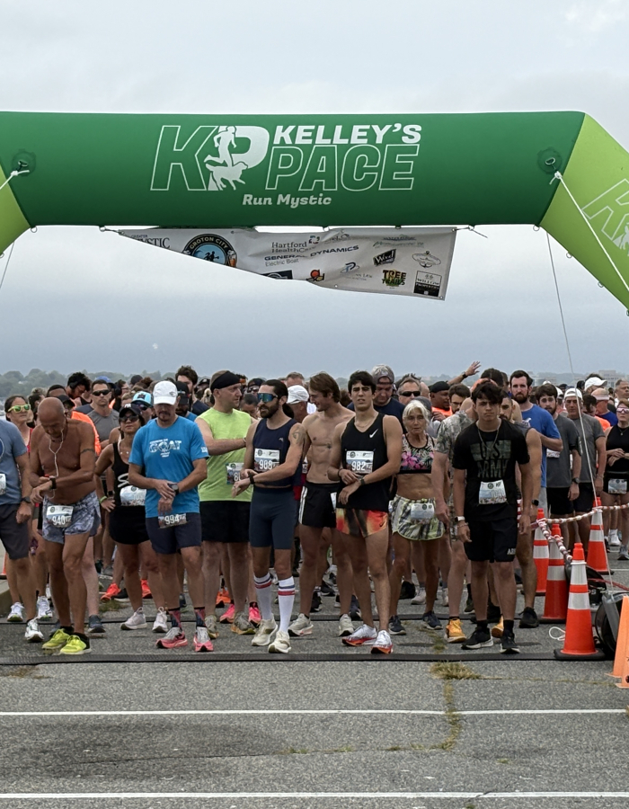 Runners ready to run the Groton City Brew Run