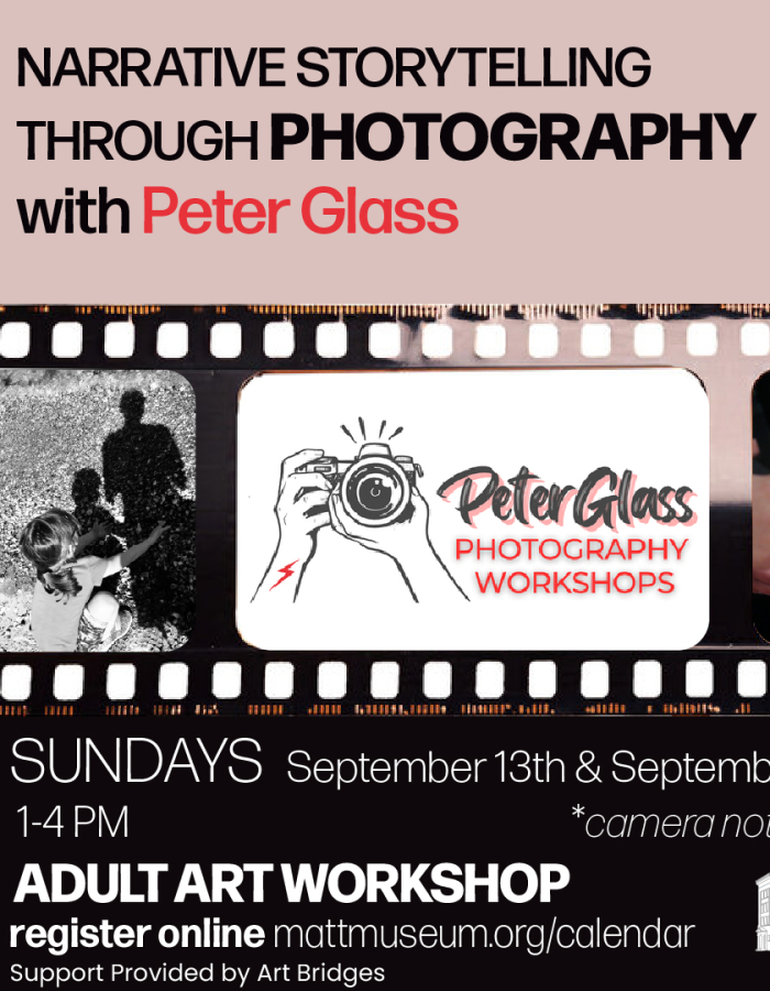 September 13th (Part 1) 1-4 PM September 20th (Part 2) 1- 4PM  $10 Member | $15 Non-Member 