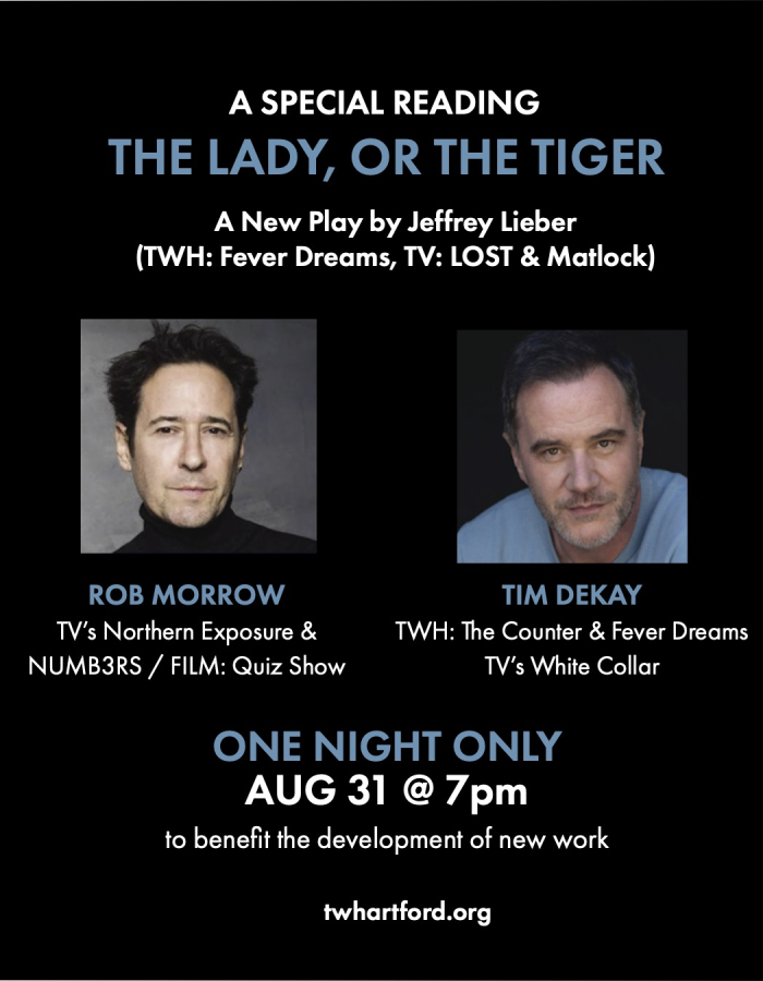 Graphic for The Lady, or the Tiger event 