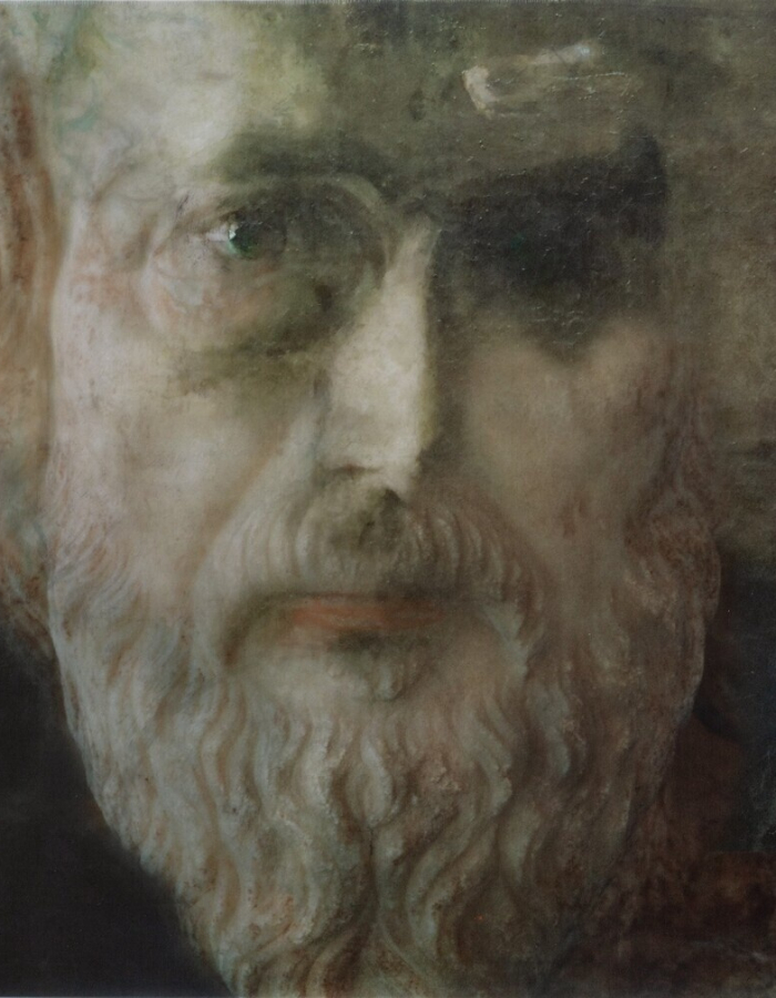"Portrait of Plutarch" (2023) James Welling