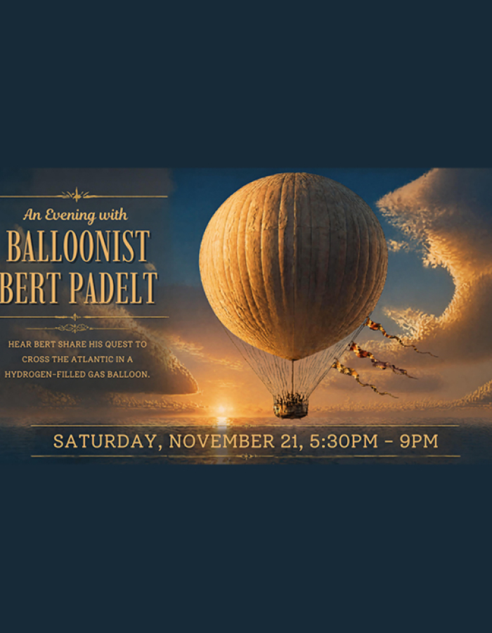 An evening with Balloonist Bert Padelt