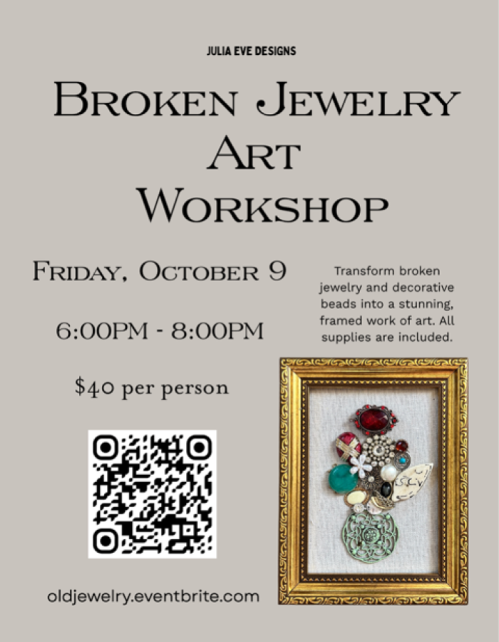 Broken Jewelry Art Workshop
