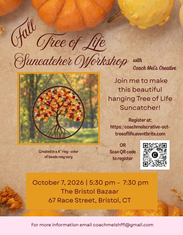  Fall Themed Beaded Tree of Life Suncatcher Workshop