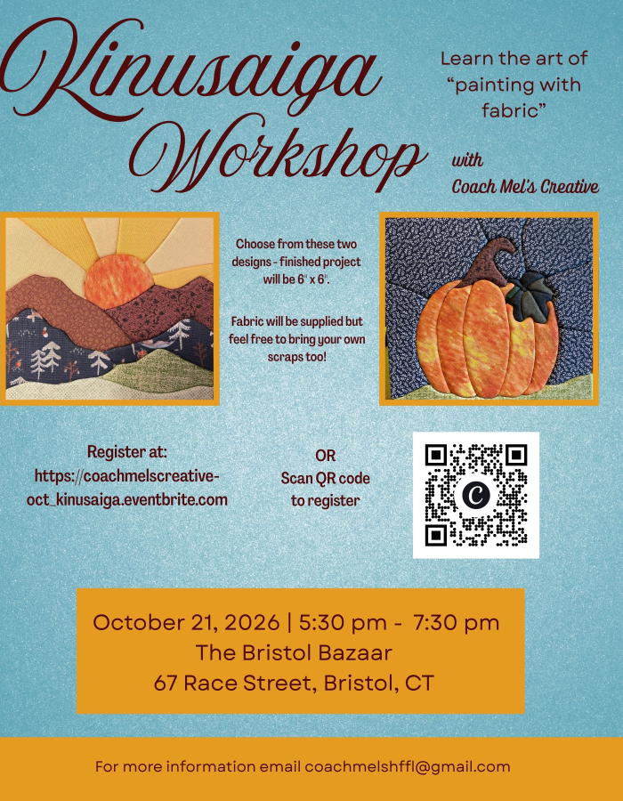  Kinusaiga (painting with fabric) Workshop