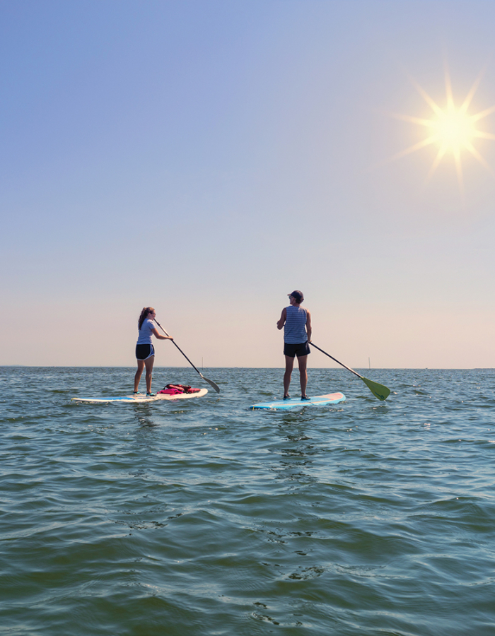 Paddle Boarding in Old Lyme, CT
