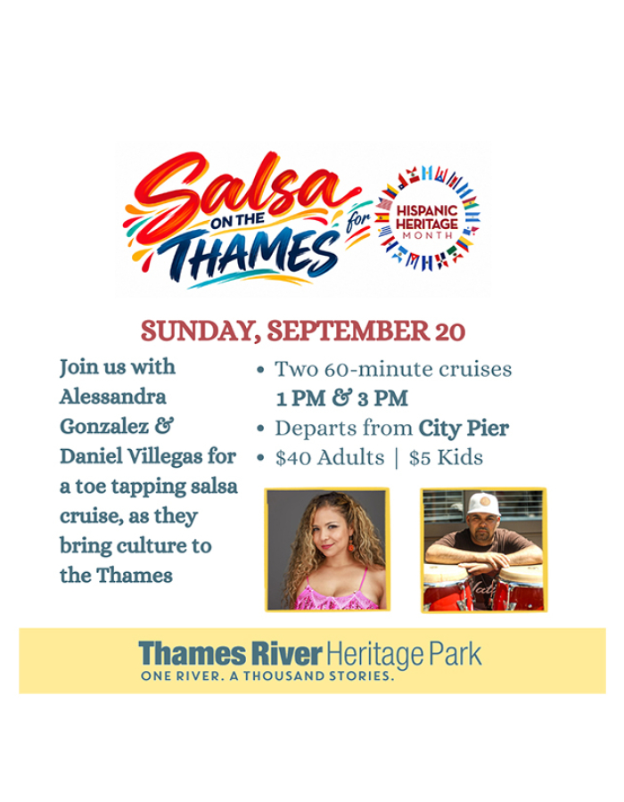 A duo brings toe-tapping salsa to the Thames River