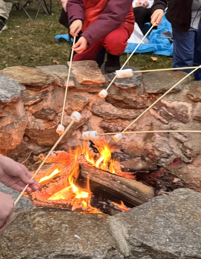 S’mores and Storytelling Around the Campfire