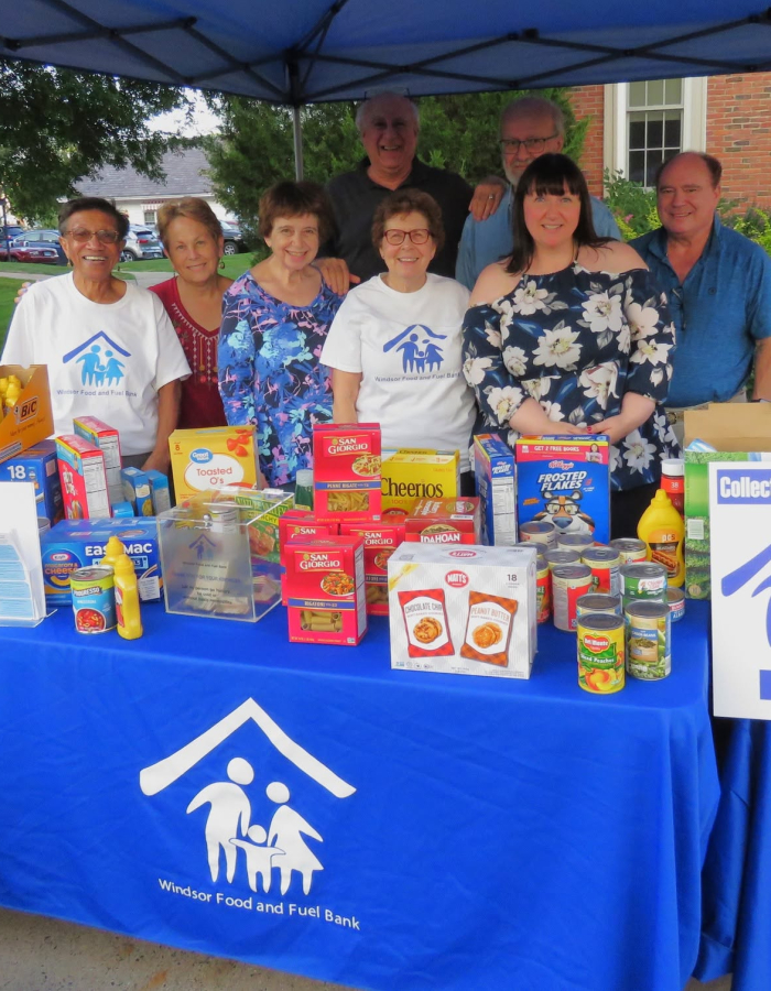 Windsor Food and Fuel Bank Volunteers in action