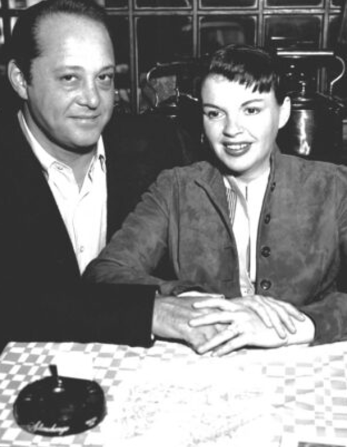 Judy Garland and husband Sid Luft at the Stonehenge Inn
