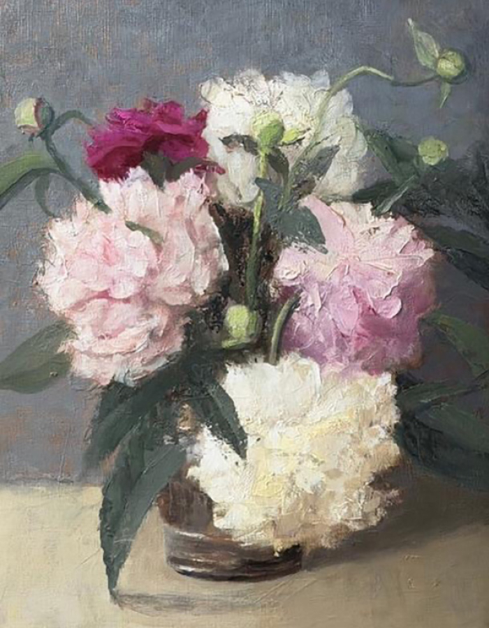 Peony Family by Judith Pond Kudlow