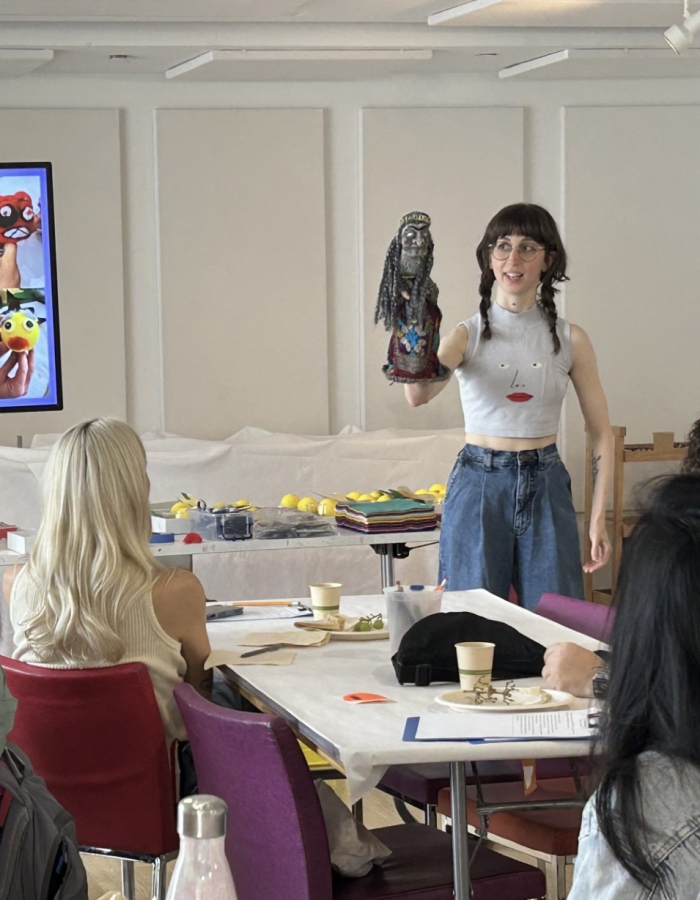A workshop in progress