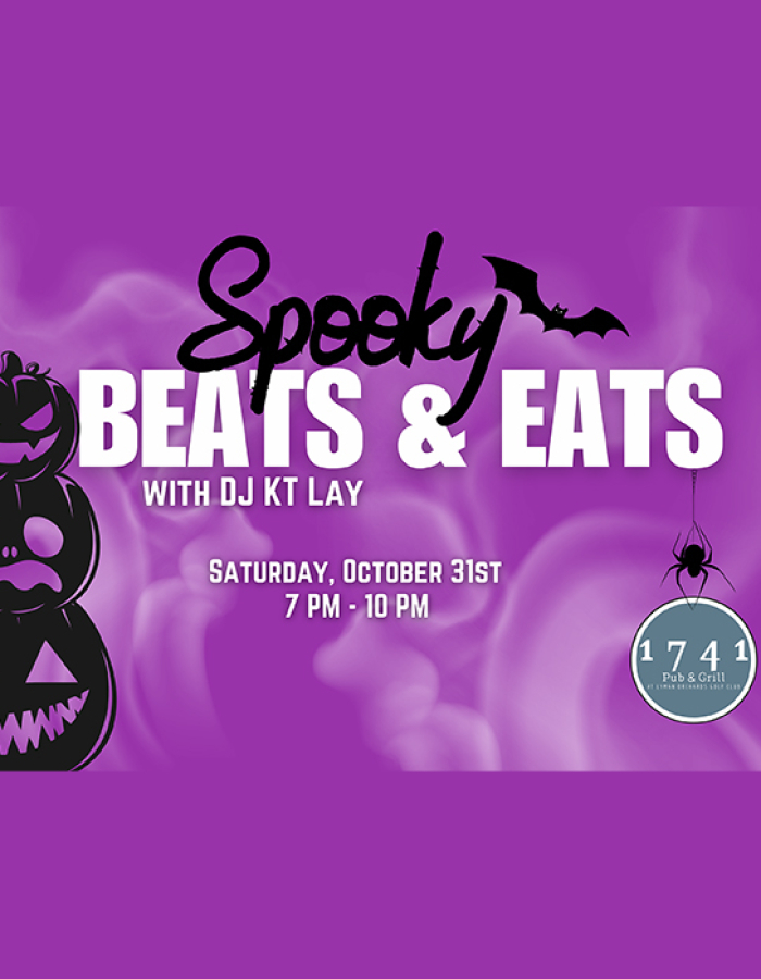 spooky beats and eats