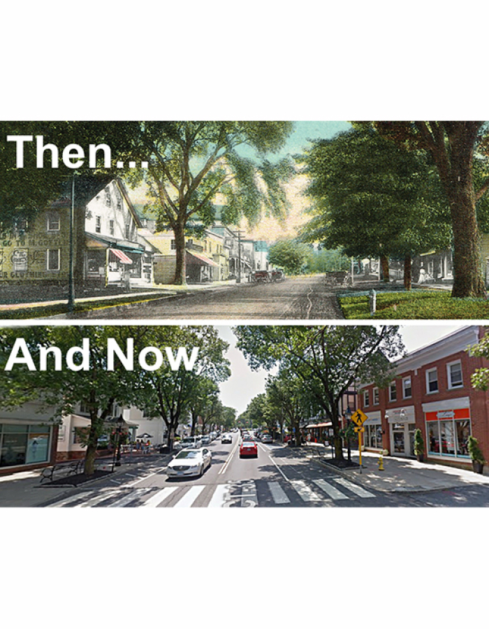 Ridgefield Then and Now 