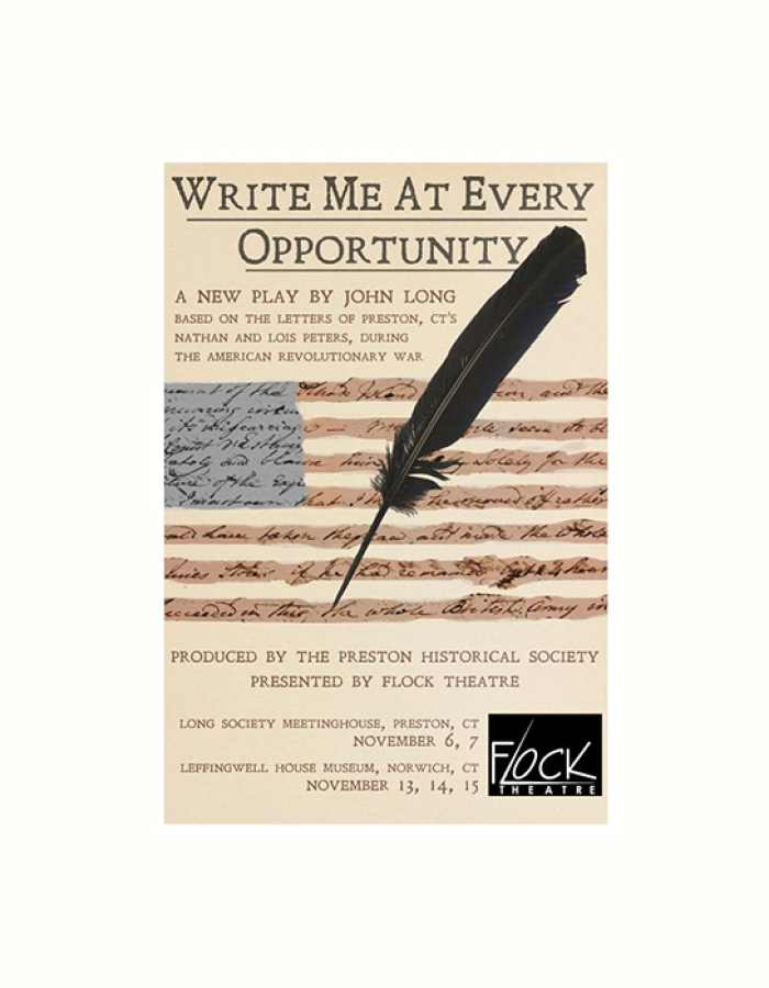 Write Me at Every Opportunity- Revolutionary Era Play