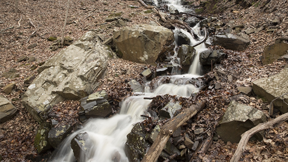 cascadas del arroyo de la escalera