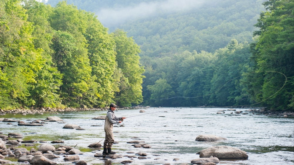 fly fishing Bantam river