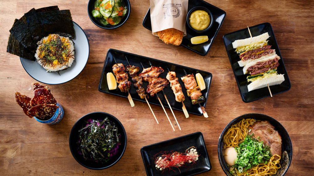 Una selección de platos japoneses del Bar Bushido en Norwalk