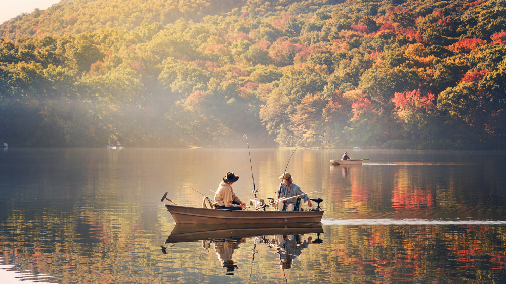 Pesca en el monte Tom
